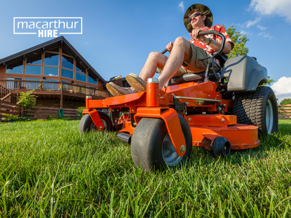 lawn mower hire