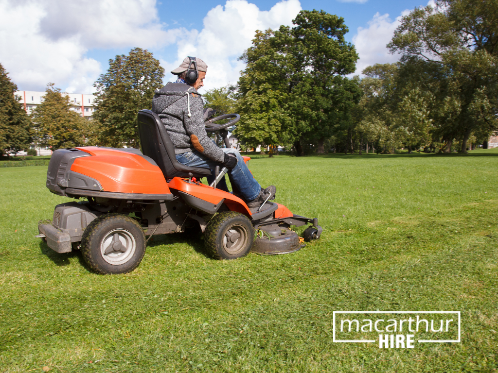 lawn mower hire