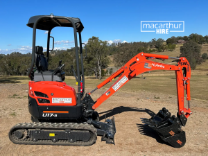Mini excavators