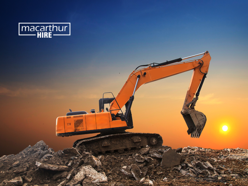 Mini excavators, Landscaping